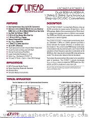 LTC3527EUD-1#TRPBF datasheet pdf Linear Technology