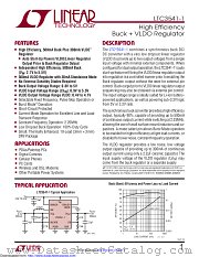 LTC3541EDD-1#TRPBF datasheet pdf Linear Technology