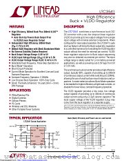 LTC3541EDD#TRPBF datasheet pdf Linear Technology