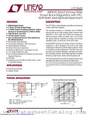 LTC3543EDCB#TRMPBF datasheet pdf Linear Technology