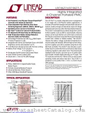 LTC3577EUFF-1#PBF datasheet pdf Linear Technology