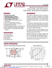 LT3580HMS8E#TRPBF datasheet pdf Linear Technology