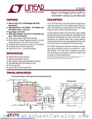 LT3587EUD#TRPBF datasheet pdf Linear Technology