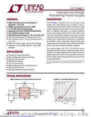 LTC3588EDD-1#TRPBF datasheet pdf Linear Technology