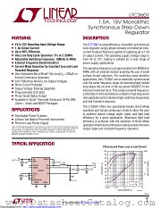 LTC3601IUD#TRPBF datasheet pdf Linear Technology