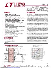 LTC3613IWKH#PBF datasheet pdf Linear Technology