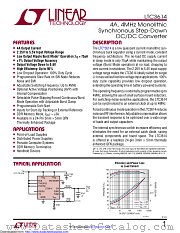 LTC3614MPUDD#TRPBF datasheet pdf Linear Technology