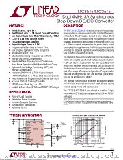 LTC3615HFE#TRPBF datasheet pdf Linear Technology