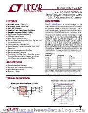 LTC3621HMS8E#PBF datasheet pdf Linear Technology
