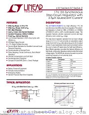 LTC3624IDD-25#TRPBF datasheet pdf Linear Technology