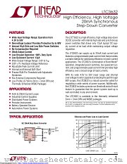 LTC3632EMS8E#TRPBF datasheet pdf Linear Technology