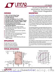 LTC3633EFE datasheet pdf Linear Technology