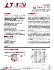 LTC3639HMSE#PBF datasheet pdf Linear Technology