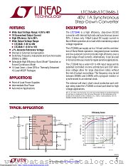 LTC3646HMSE#TRPBF datasheet pdf Linear Technology