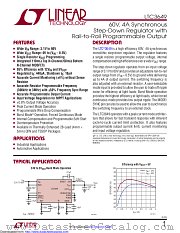 LTC3649IUFD#TRPBF datasheet pdf Linear Technology