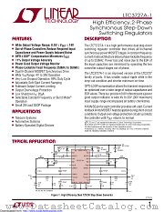 LTC3727AEG-1 datasheet pdf Linear Technology