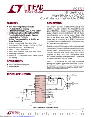 LTC3734EUH datasheet pdf Linear Technology