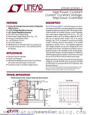 LT3741IUF-1#TRPBF datasheet pdf Linear Technology