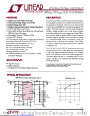 LT3755IUD-1#TRPBF datasheet pdf Linear Technology