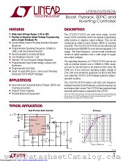 LT3757IMSE datasheet pdf Linear Technology