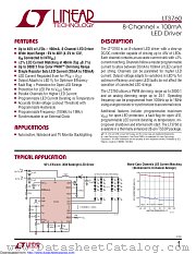 LT3760EFE#TRPBF datasheet pdf Linear Technology