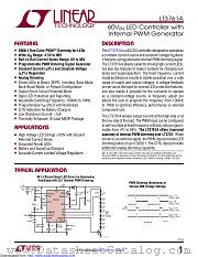 LT3761AEMSE#TRPBF datasheet pdf Linear Technology