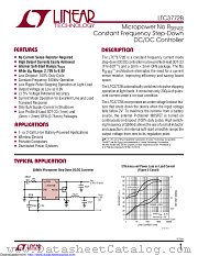LTC3772BETS8 datasheet pdf Linear Technology