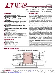 LTC3774IUHE#TRPBF datasheet pdf Linear Technology