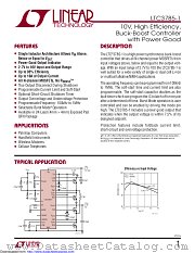 LTC3785EUF-1#TRPBF datasheet pdf Linear Technology