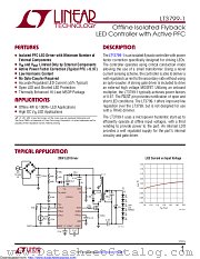 LT3799EMSE-1#TRPBF datasheet pdf Linear Technology