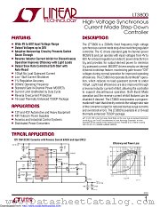 LT3800EFE#TRPBF datasheet pdf Linear Technology