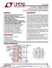 LTC3829EFE#TRPBF datasheet pdf Linear Technology