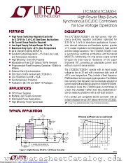 LTC3830-1ES8#TRPBF datasheet pdf Linear Technology