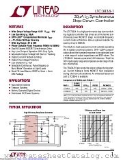 LTC3834EDHC-1#TRPBF datasheet pdf Linear Technology