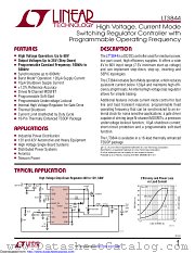 LT3844EFE#TRPBF datasheet pdf Linear Technology