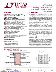 LTC3857EGN-1#TRPBF datasheet pdf Linear Technology
