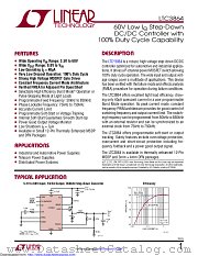 LTC3864EMSE#TRPBF datasheet pdf Linear Technology