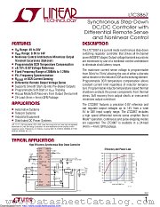 LTC3867EUF#TRPBF datasheet pdf Linear Technology