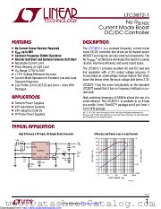 LTC3872IDDB-1#TRMPBF datasheet pdf Linear Technology