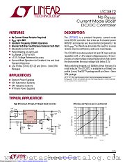 LTC3872ETS8#TR datasheet pdf Linear Technology
