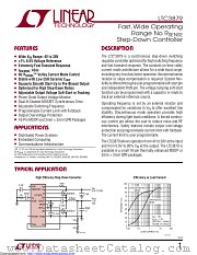 LTC3879EMSE#PBF datasheet pdf Linear Technology
