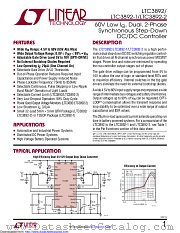 LTC3892 datasheet pdf Linear Technology