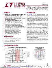 LTC3896EFE#TRPBF datasheet pdf Linear Technology