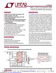 LT3954IUHE#TRPBF datasheet pdf Linear Technology