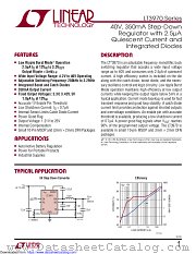 LT3970EDDB-5#TRPBF datasheet pdf Linear Technology