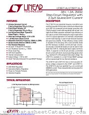 LT3971AIMSE-5#TRPBF datasheet pdf Linear Technology