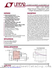 LT3971IMSE16#TRPBF datasheet pdf Linear Technology