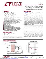 LT3976IMSE#TRPBF datasheet pdf Linear Technology
