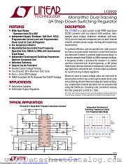LT3992EFE#TRPBF datasheet pdf Linear Technology