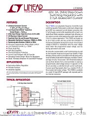 LT3995IMSE#TRPBF datasheet pdf Linear Technology